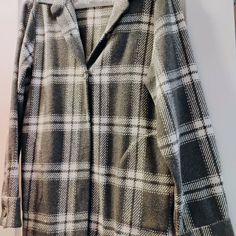 Plaid shacket
